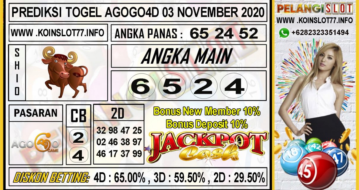 PREDIKSI TOGEL AGOGO4D 02 NOVEMBER 2020