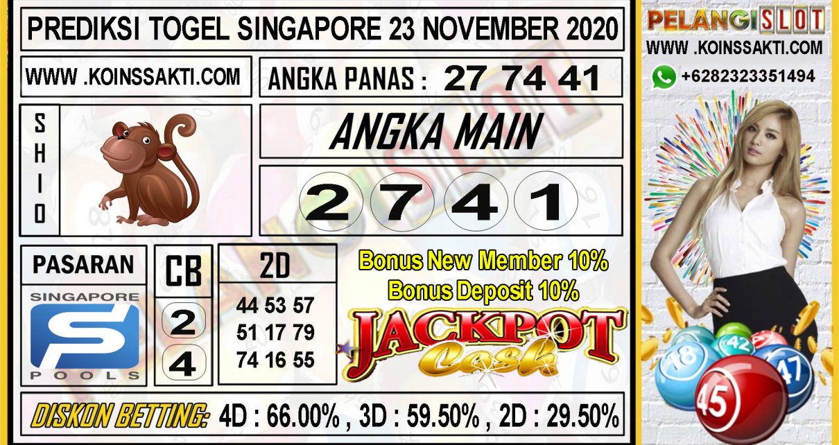 PREDIKSI TOGEL SINGAPORE 23 NOVEMBER 2020