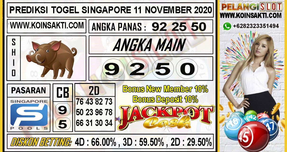 PREDIKSI TOGEL SINGAPORE 11 NOVEMBER 2020