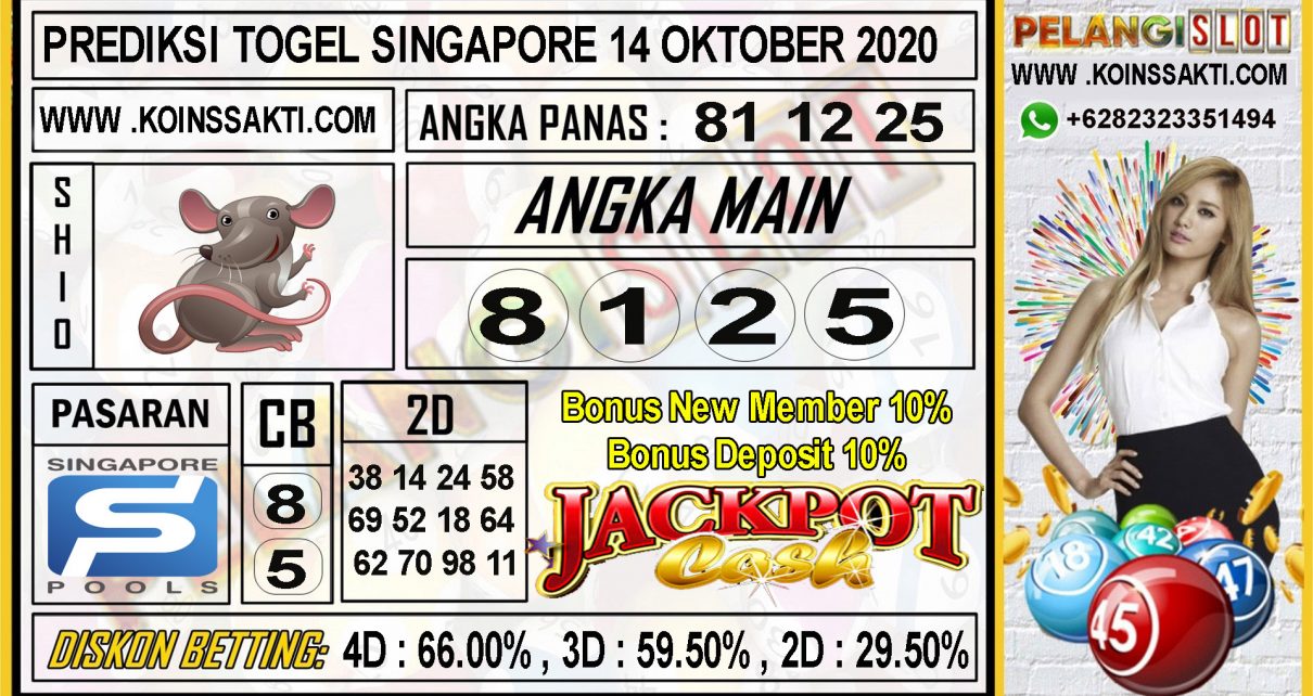 PREDIKSI TOGEL SINGAPORE 14 OKTOBER 2020