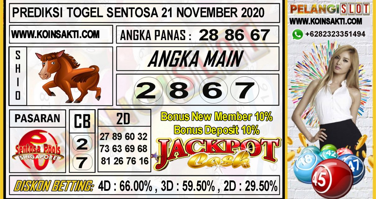 PREDIKSI TOGEL SENTOSA 21 NOVEMBER 2020