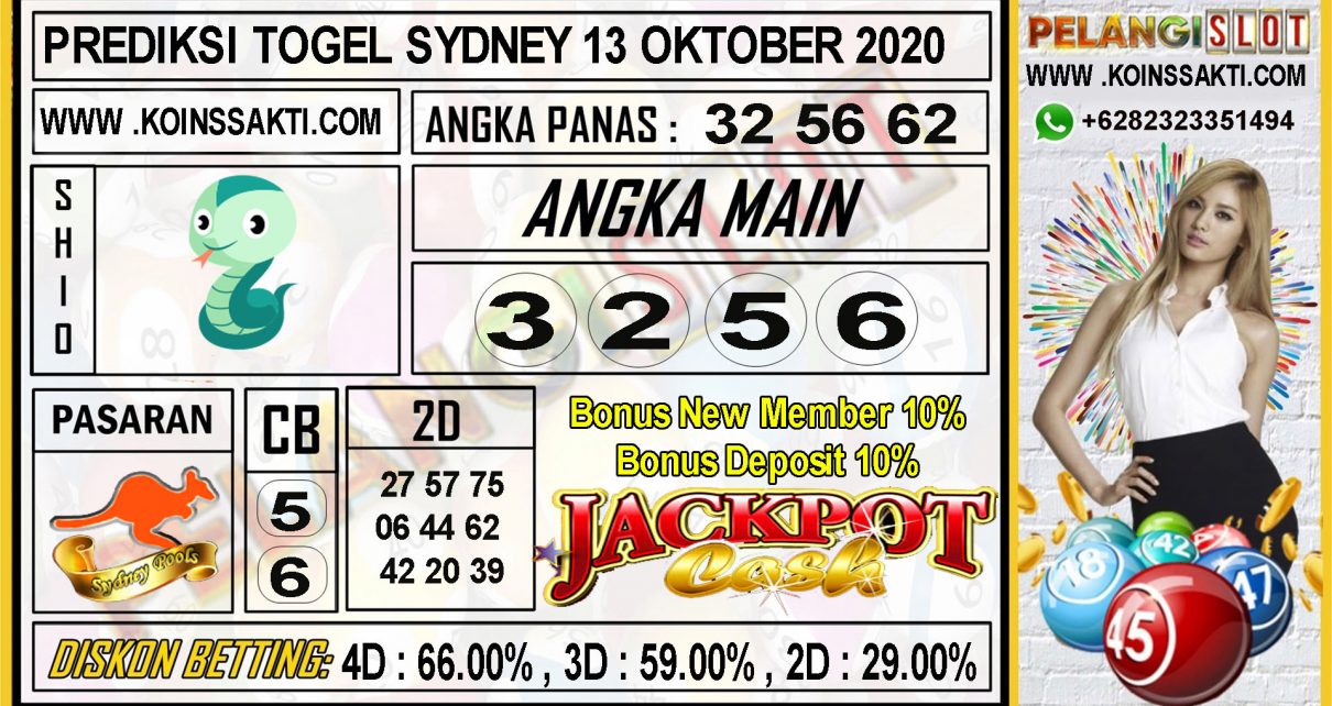 PREDIKSI TOGEL SYDNEY 13 OKTOBER 2020