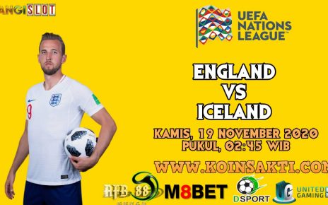 Prediksi Inggris vs Islandia 19 November 2020