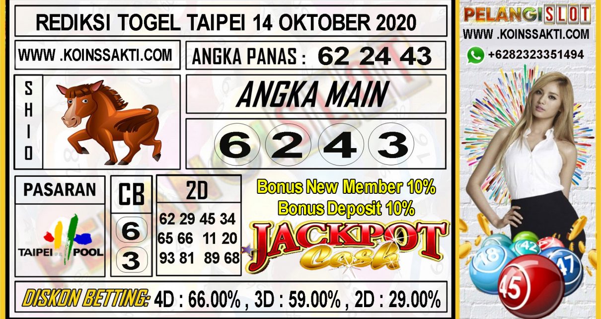 PREDIKSI TOGEL TAIPEI 14 OKTOBER 2020