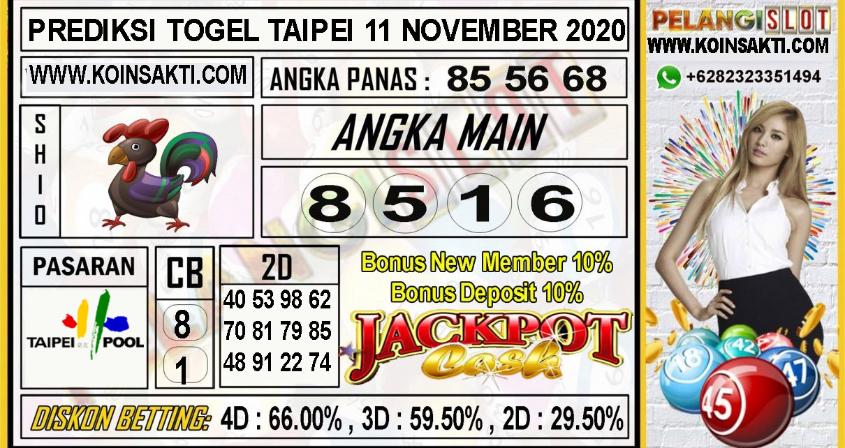 PREDIKSI TOGEL TAIPEI 11 NOVEMBER 2020