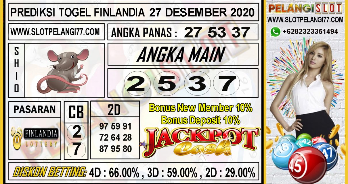 PREDIKSI TOGEL FINLANDIA LOTTERY 27 DESEMBER 2020