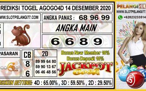 PREDIKSI TOGEL AGOGO4D 14 DESEMBER 2020