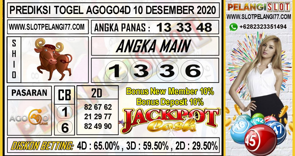 PREDIKSI TOGEL AGOGO4D 10 Desember 2020