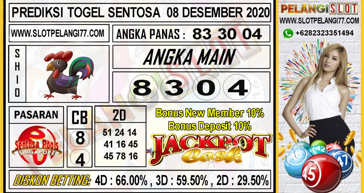 PREDIKSI TOGEL SENTOSA 08 Desember 2020