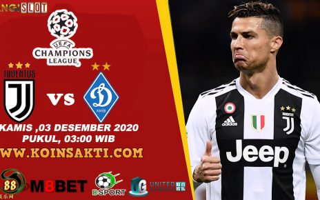 Prediksi Juventus vs Dynamo Kyiv 03 Desember 2020