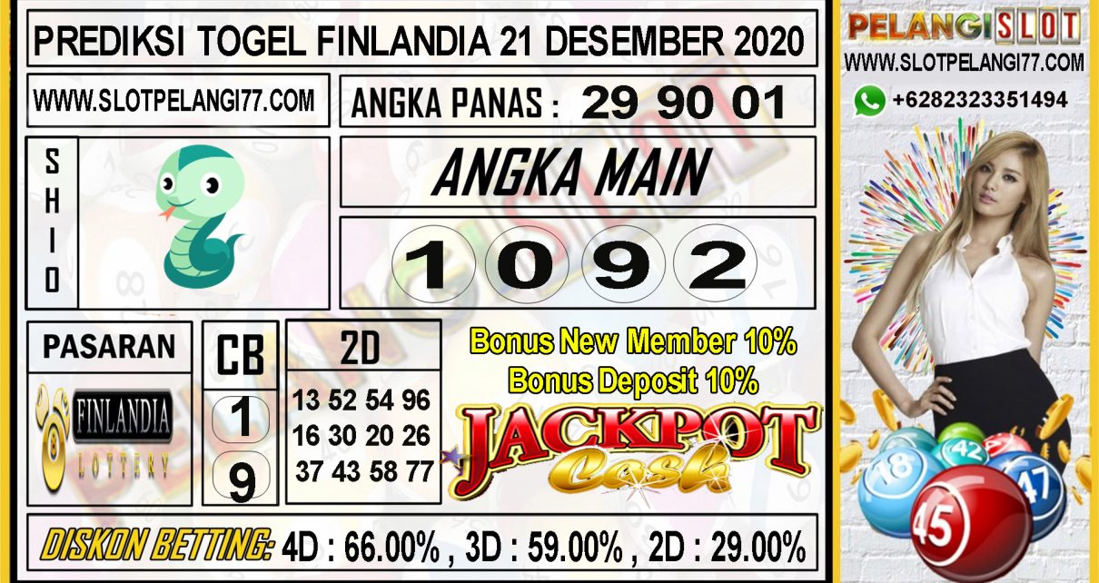 PREDIKSI TOGEL FINLANDIA 21 DESEMBER 2020