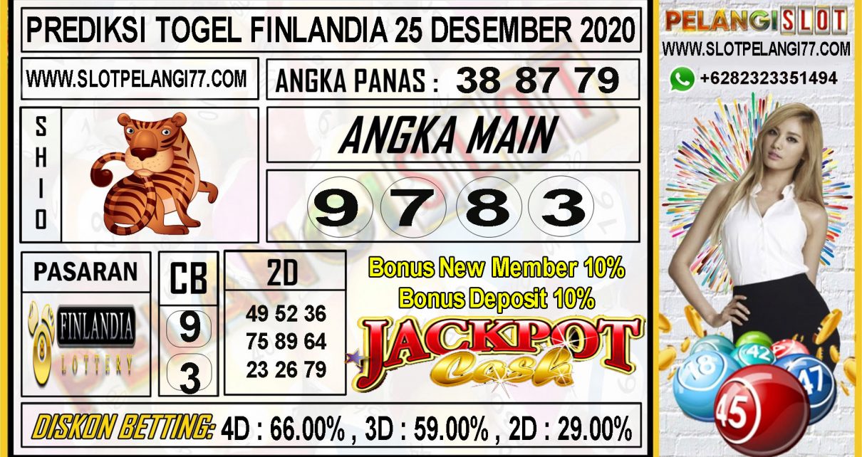 PREDIKSI TOGEL FINLANDIA 25 DESEMBER 2020