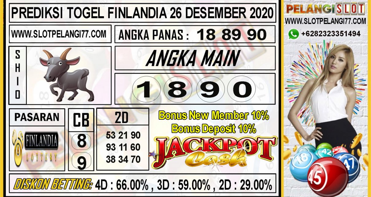 PREDIKSI TOGEL FINLANDIA 4D 26 DESEMBER 2020