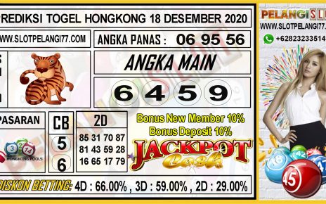 PREDIKSI TOGEL HONGKONG 18 DESEMBER 2020