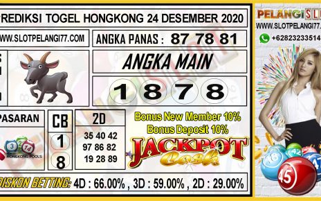 PREDIKSI TOGEL HONGKONG 24 DESEMBER 2020