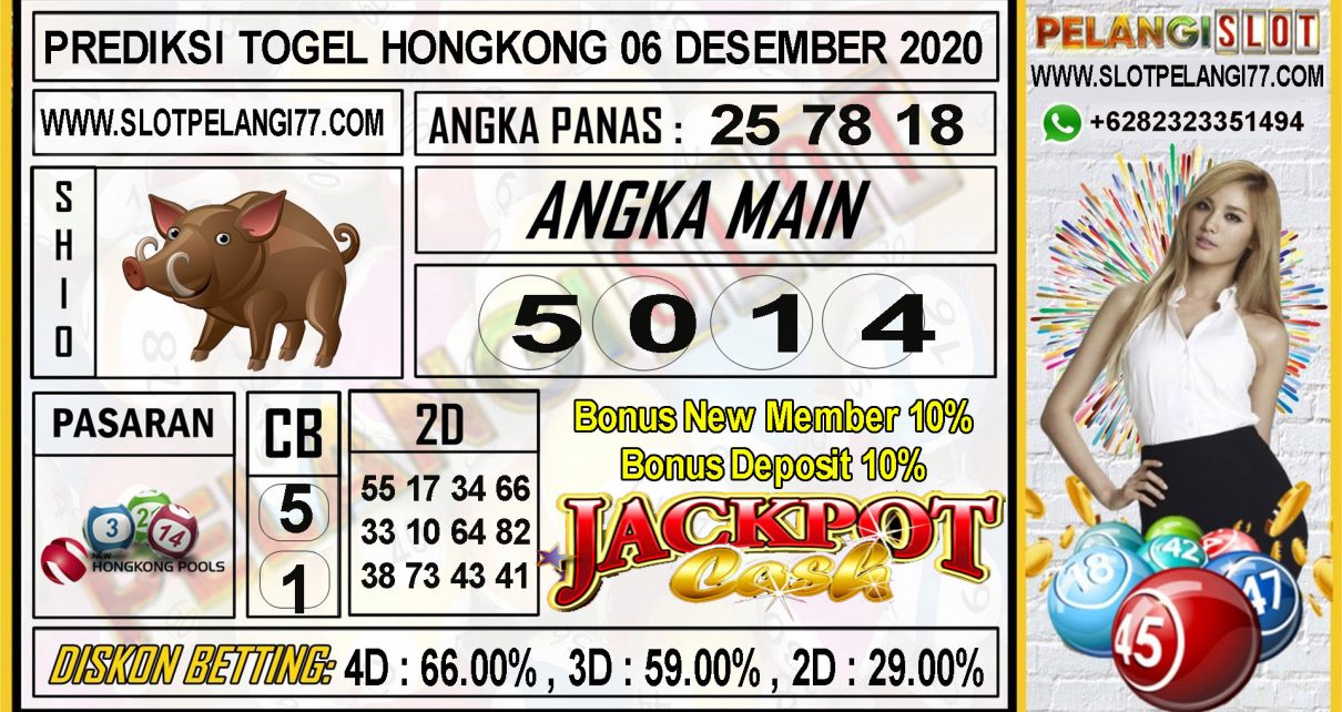 PREDIKSI TOGEL HONGKONG 06 DESEMBER 2020