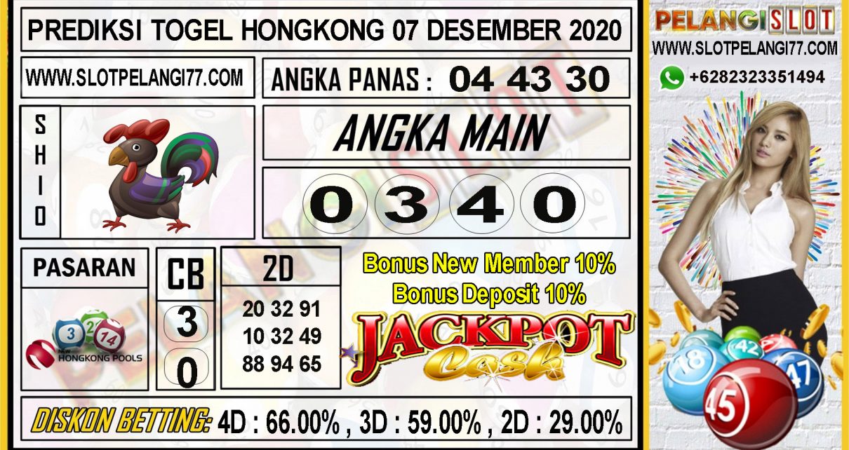 PREDIKSI TOGEL HONGKONG 07 DESEMBER 2020