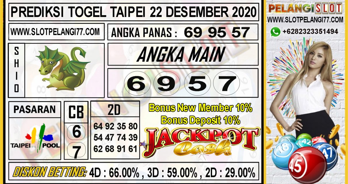 PREDIKSI TOGEL TAIPEI 4D 22 DESEMBER 2020