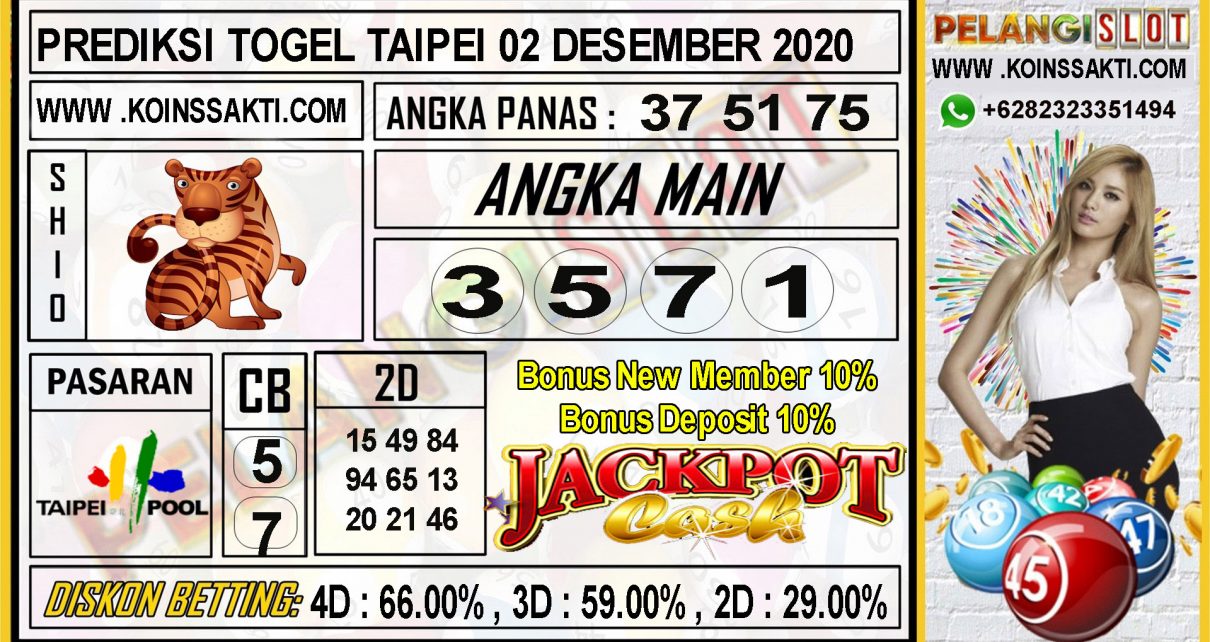 PREDIKSI TOGEL TAIPEI 02 DESEMBER 2020