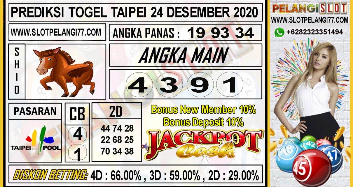 PREDIKSI TOGEL TAIPEI 4D 24 DESEMBER 2020