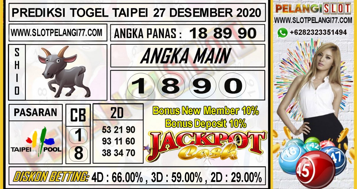 PREDIKSI TOGEL TAIPEI 4D 27 DESEMBER 2020