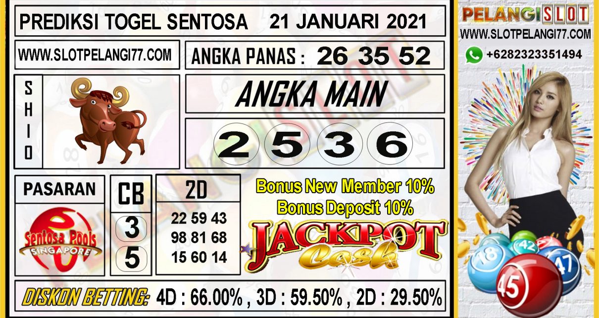 PREDIKSI TOGEL SENTOSA POOLS 21 JANUARI 2021