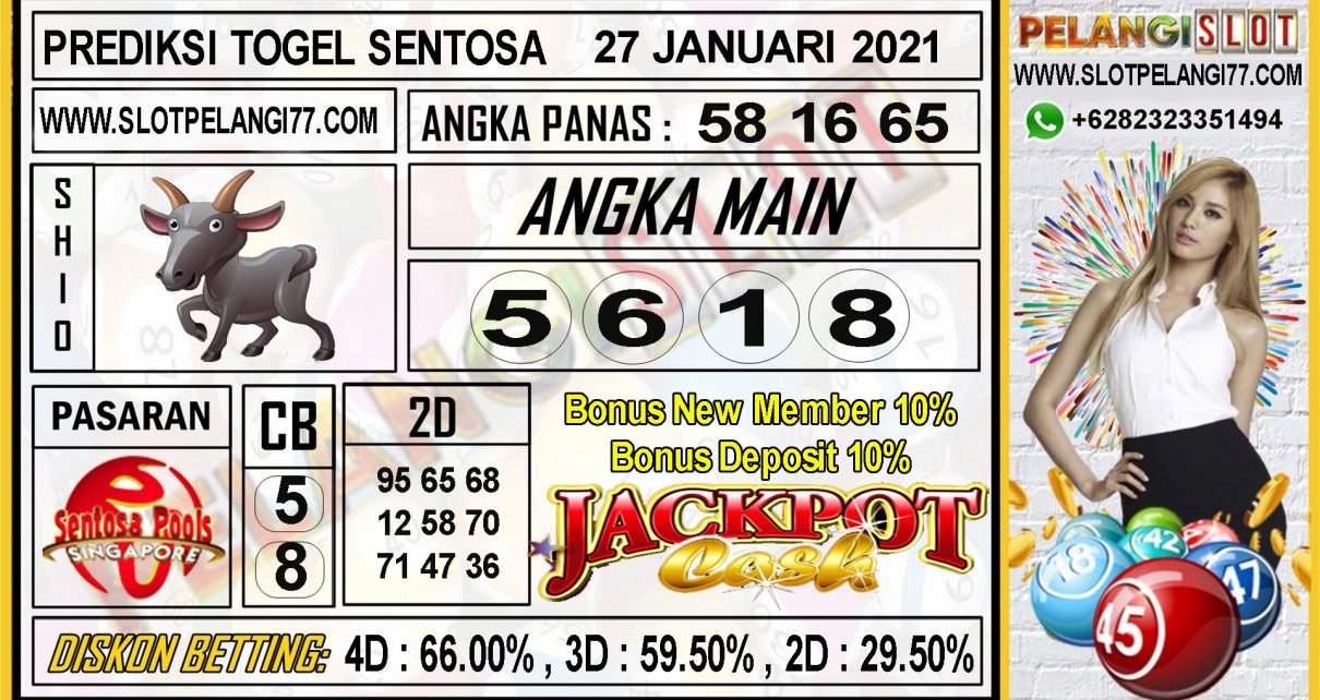 PREDIKSI TOGEL SENTOSA POOLS 27 JANUARI 2021