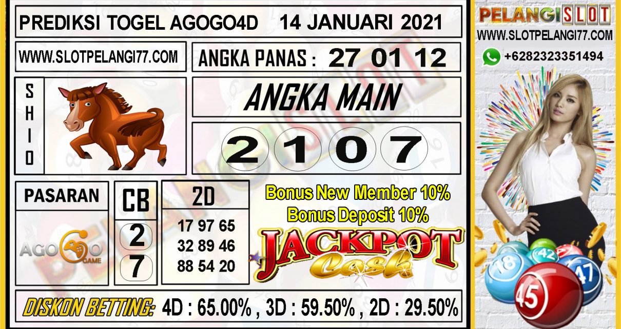 PREDIKSI TOGEL AGOGO4D 14 JANUARI 2021