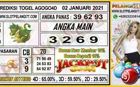 PREDIKSI TOGEL AGOGO4D 02 JANUARI 2021