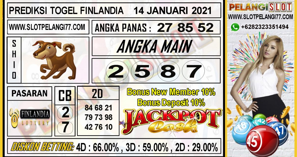 PREDIKSI TOGEL FINLANDIA LOTTERY 13 JANUARI 2021