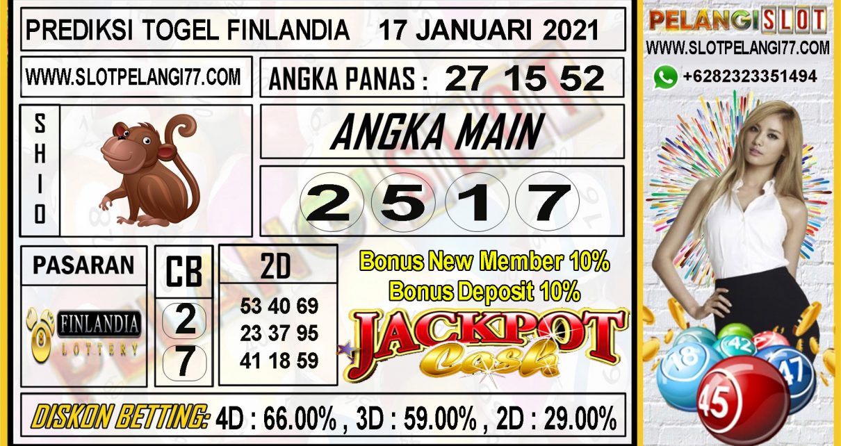 PREDIKSI TOGEL FINLANDIA LOTTERY 17 JANUARI 2021