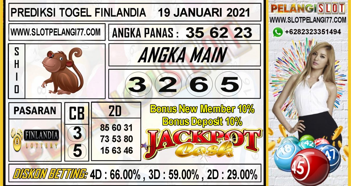 PREDIKSI TOGEL FINLANDIA LOTTERY 19 JANUARI 2021