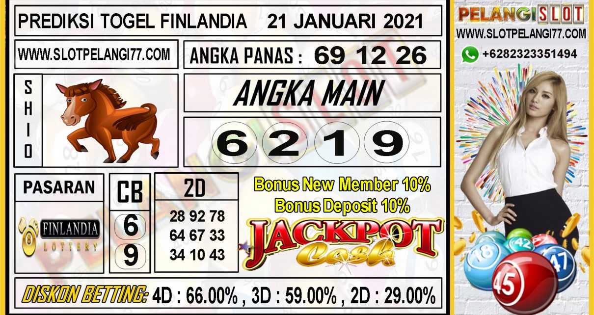 PREDIKSI TOGEL FINLANDIA LOTTERY 21 JANUARI 2021