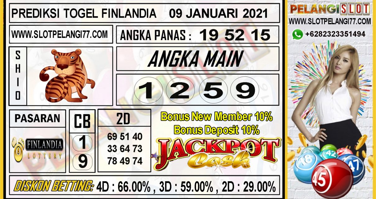 PREDIKSI TOGEL FINLANDIA LOTTERY 09 JANUARI 2021