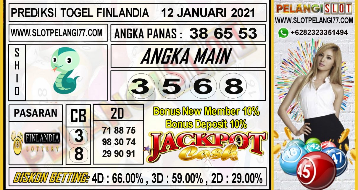 PREDIKSI TOGEL FINLANDIA LOTTERY 12 JANUARI 2021