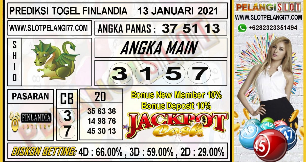 PREDIKSI TOGEL FINLANDIA LOTTERY 13 JANUARI 2021