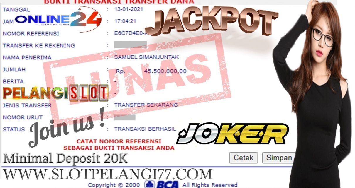 MEMBER JACKPOT JOKER 13 JANUARI 2021