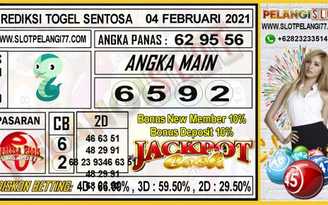 PREDIKSI TOGEL SENTOSA POOLS 04 FEBRUARI 2021