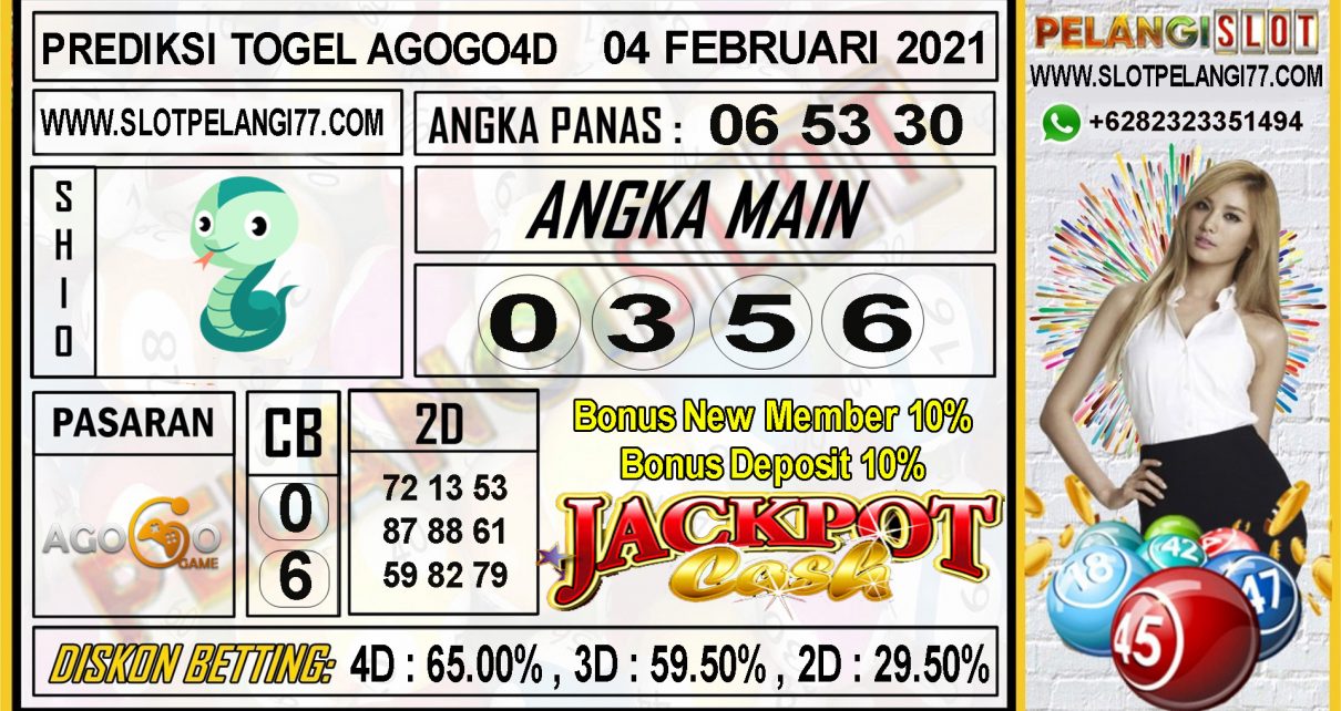 PREDIKSI TOGEL AGOGO4D 04 FEBRUARI 2021