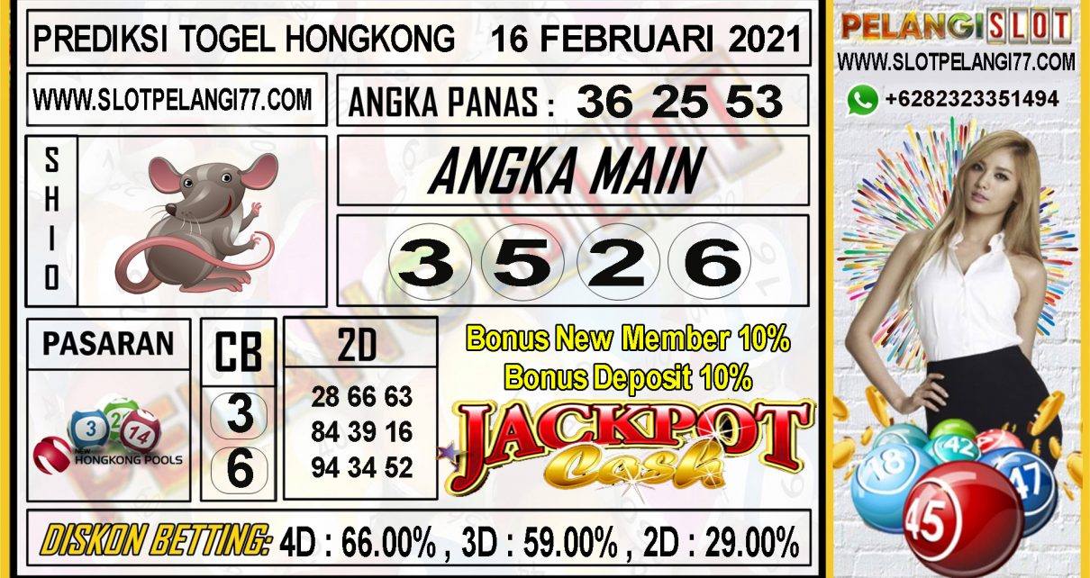 PREDIKSI TOGEL HONGKONG POOLS 16 FEBRUARI 2021