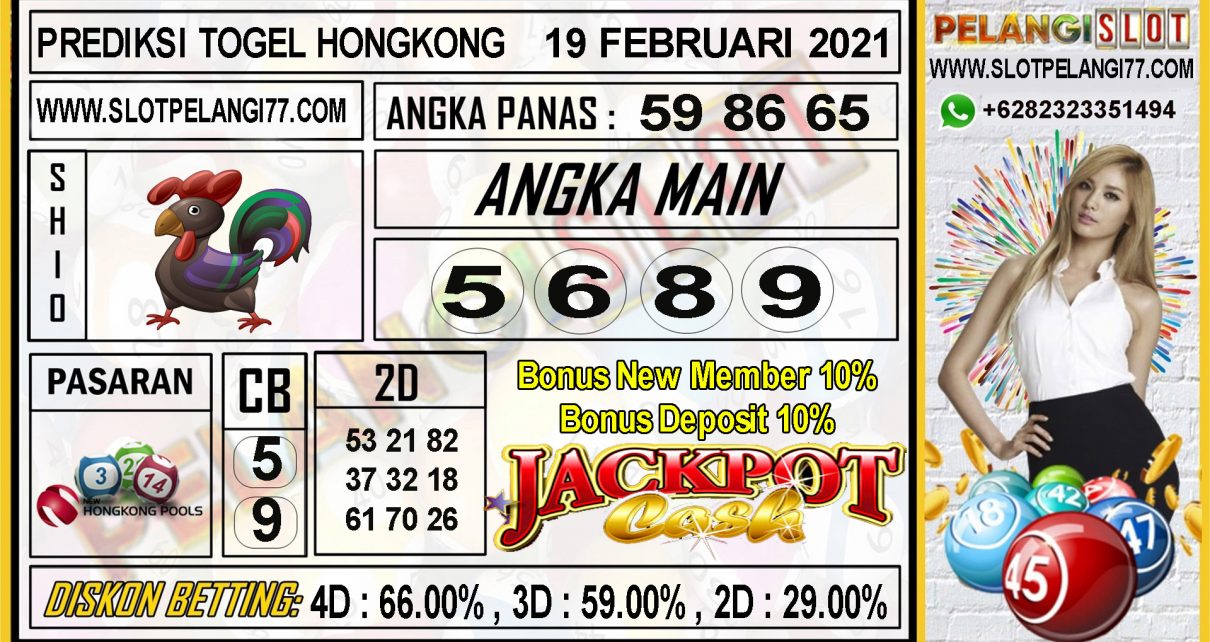 PREDIKSI TOGEL HONGKONG POOLS 19 FEBRUARI 2021