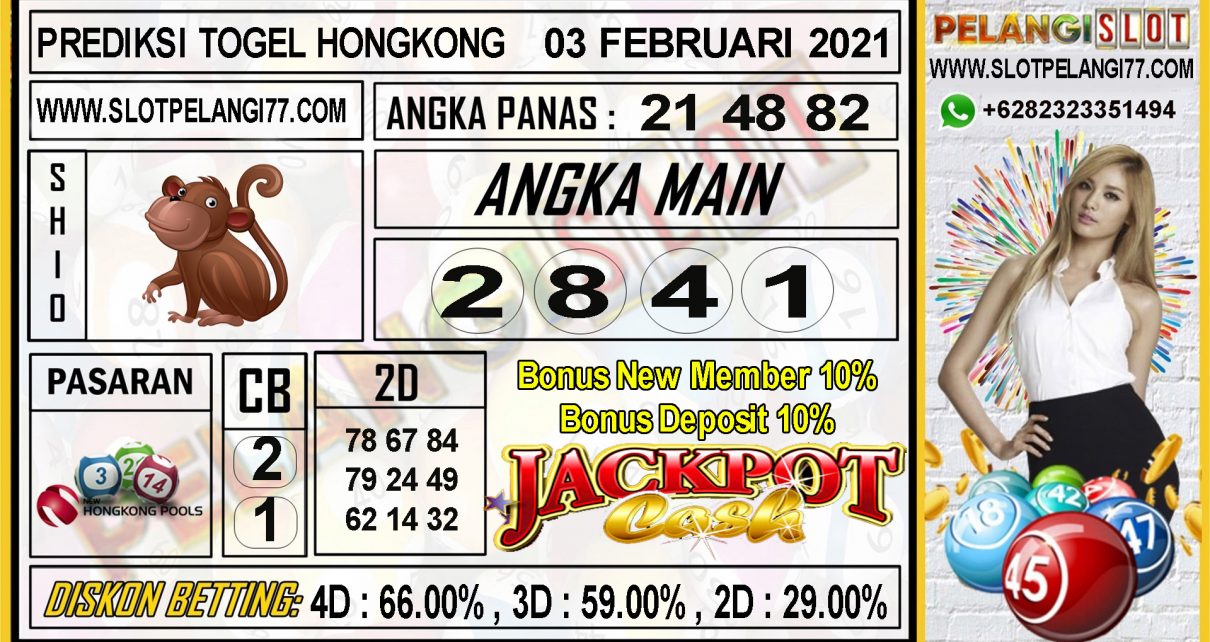 PREDIKSI TOGEL HONGKONG POOLS 03 FEBRUARI 2021