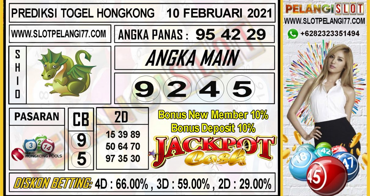 PREDIKSI TOGEL HONGKONG POOLS 10 FEBRUARI 2021