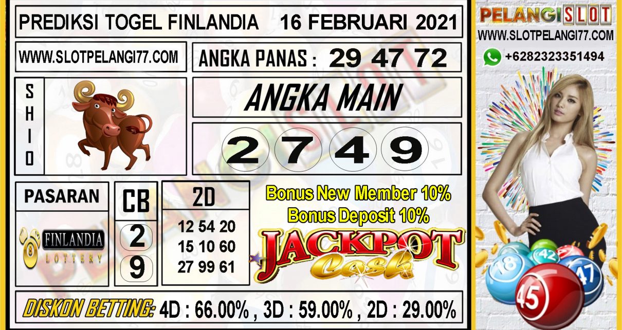 PREDIKSI TOGEL FINLANDIA LOTTERY 16 FEBRUARI 2021