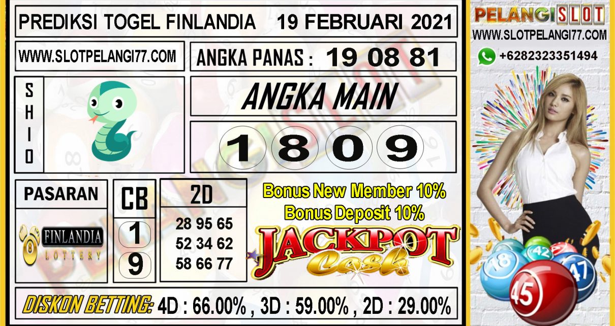 PREDIKSI TOGEL FINLANDIA LOTTERY 19 FEBRUARI 2021