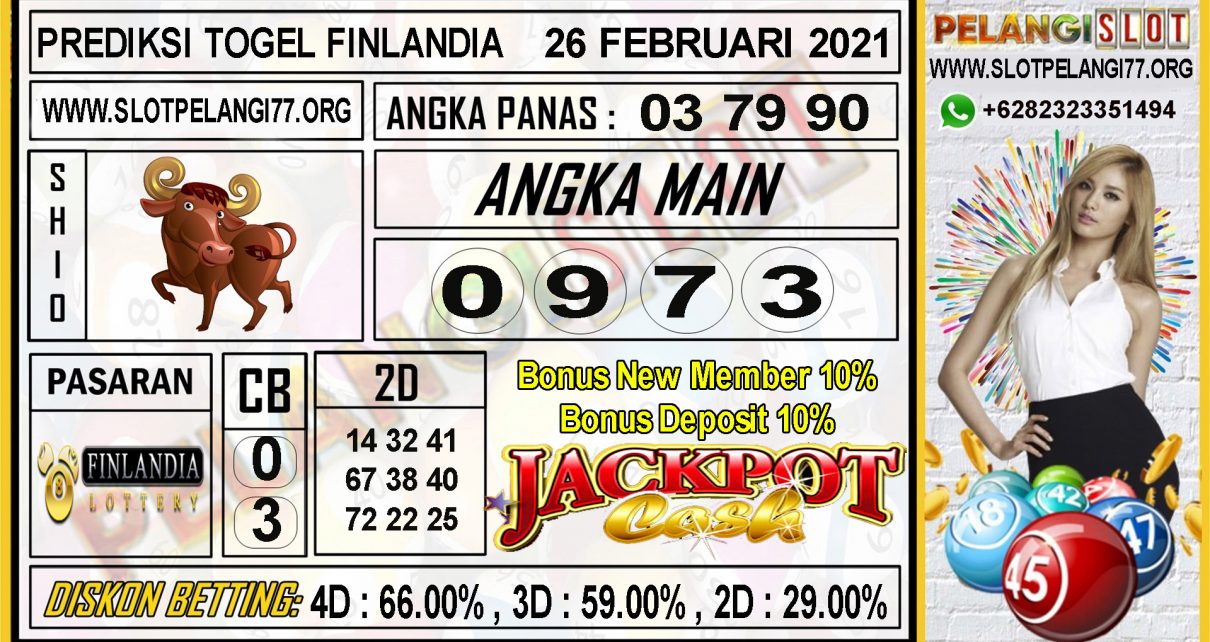 PREDIKSI TOGEL FINLANDIA LOTTERY 26 FEBRUARI 2021