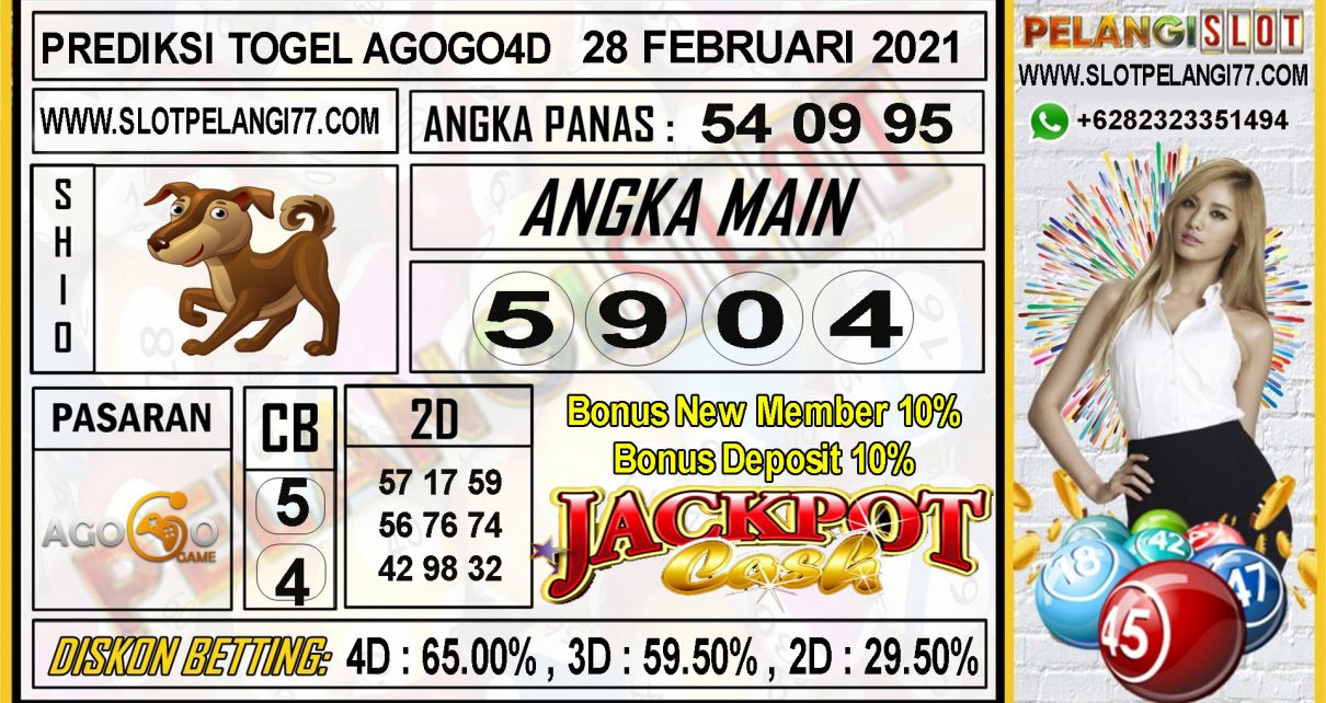 PREDIKSI TOGEL AGOGO4D POOLS 28 FEBRUARI 2021