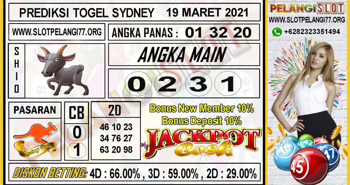 PREDIKSI TOGEL SYDNEY POOLS 18 MARET 2021