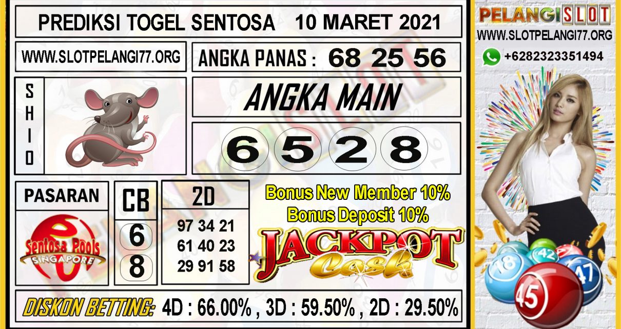 PREDIKSI TOGEL SENTOSA 10 MARET 2021