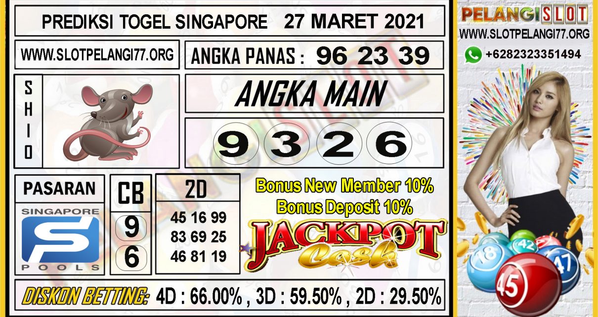 PREDIKSI TOGEL SINGAPORE 27 MARET 2021